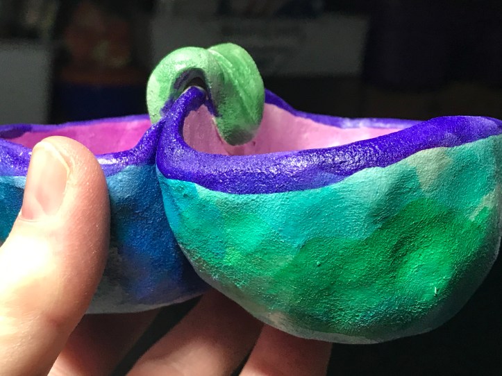 watercolor bisque ware