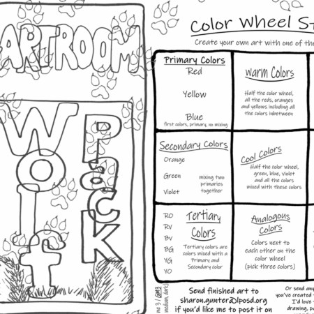 the ArtRoom hand out 5.4.20