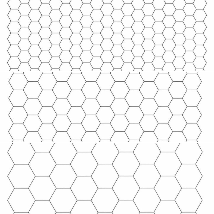 hexagon color/pattern pages